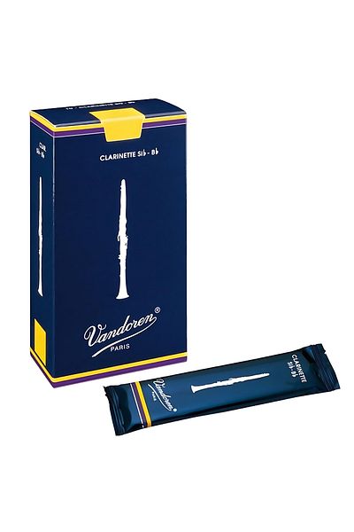 Vandoren VDC15, Clarinet Reed, Classic, Blue, Bb, 1.5