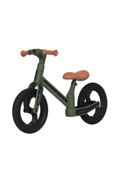 Colibro Bicicleta De Echilibru Pliabila Ciao, Fara Pedale, Roti De Cauciuc, 3-5 Ani, Forest Green