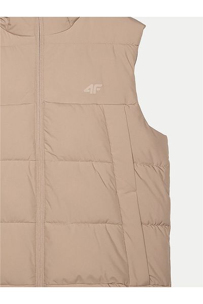 4F Men's Vest 4FWAW24TVJAM144 Brown