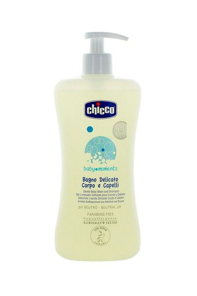 Chicco Sampon & Gel de dus Chicco cu pompa 500 ml (fara lacrimi)