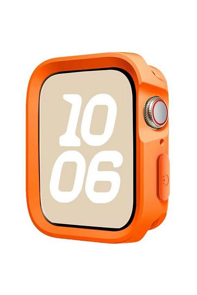 REDz Accessories Soft Bumper Case, Silicone, Orange - Apple Watch 46mm Series 10