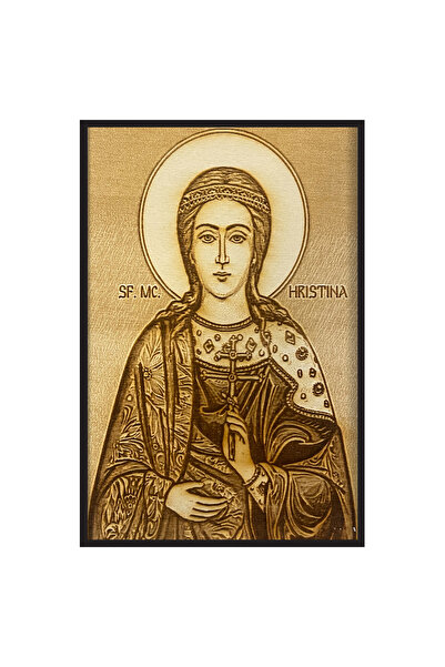 OEM Icoana Sfanta Hristina 30 cm