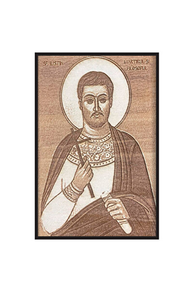 OEM Icoana Sfantul Iustin 70 cm