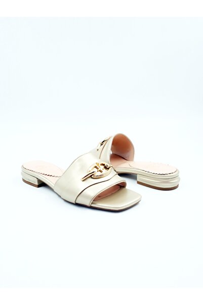 Tenau Жіночі тапочки з натуральної шкіри