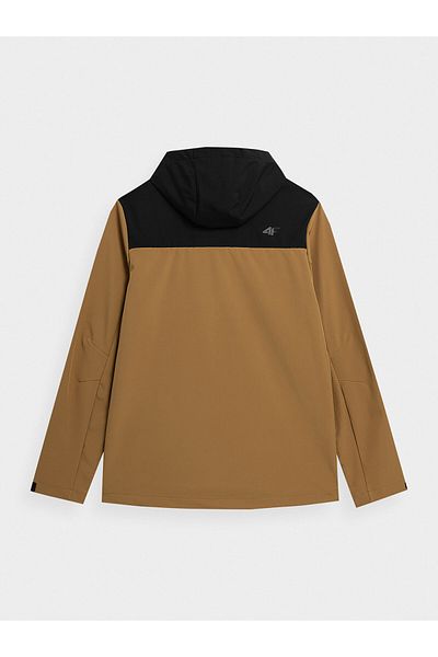 4F Men's Softshell Jacket TSOFM155 Brown
