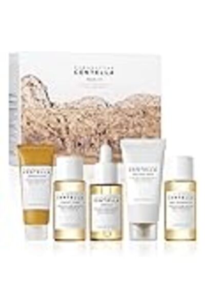 Skin1004 Madagascar Centella Travel Kit, Toner, Ampoule, Soothing Cream, Clea...