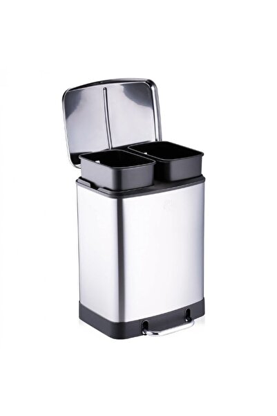 Alpina Waste bin for sorted waste 2 x 12 l with silent closing