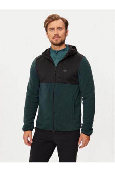 4F Men's Fleece 4FWAW24TFLEM269 Green