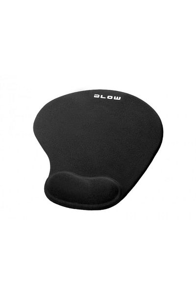 Blow Ergonomic mousepad, Blow, 230x190 mm, Black