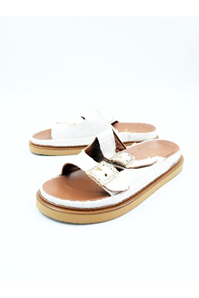 Tenau Women's Genuine Leather Slippers