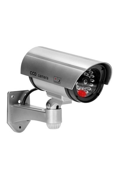 Virone Fake surveillance camera VIRONE CD-3/G, 2 x AA, LED diode, gray