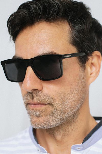 Bilge Karga Bruno Black Men's Sunglasses