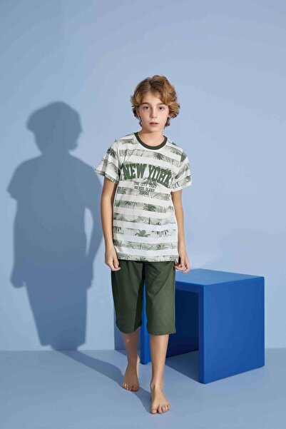 RAPAPA Boy's Bermude Short Sleeve Shorts Suit 3927Y