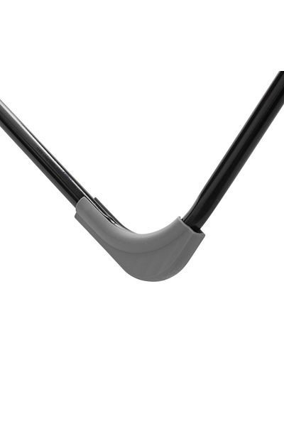 5 five simply smart Black Aliante clothes dryer, extendable, steel, 20 m