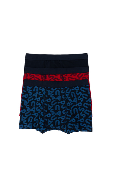 U.S. Polo Assn. Erkek Çocuk 3'lü Boxer 50310966-VR033