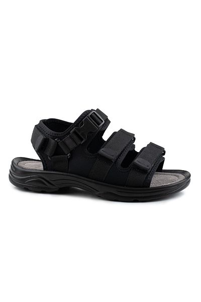Süperland Men's Daily Sandals Men's Black Strappy Sandals