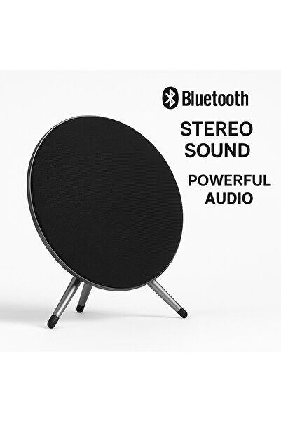 TECHNOMEN Kablosuz Şarjlı Bluetooth Hoparlör Şık Tasarım Güçlü Ses Ufo Hoparl...