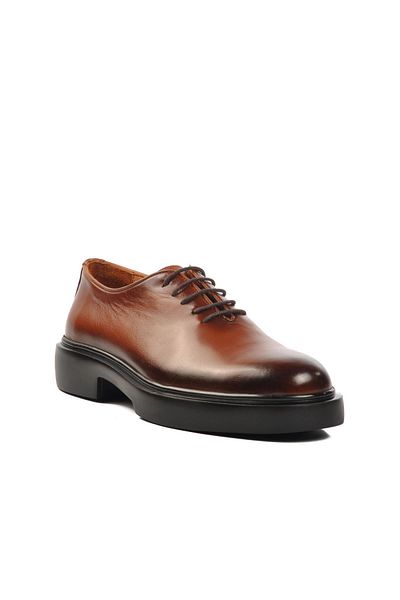 AYAKMOD Premium 150 m Tan Genuine Leather Men's Classic Shoes