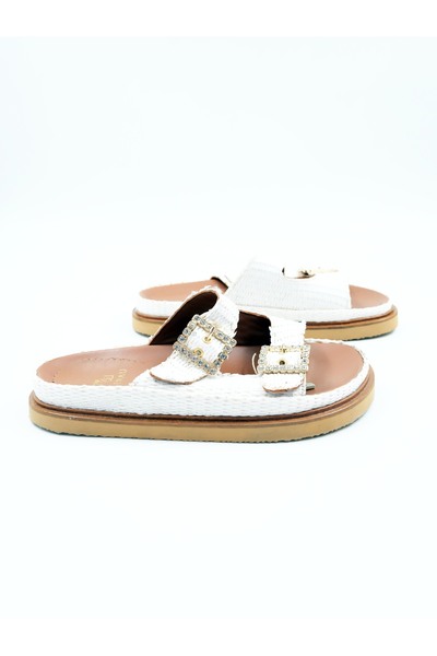 Tenau Women's Genuine Leather Slippers