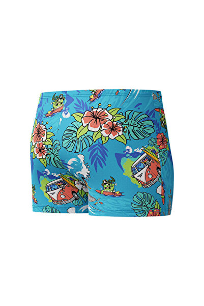 SPEEDO Speedo Alv Asht Im Blue Male Child Swimsuit 8-00323118238 Blue