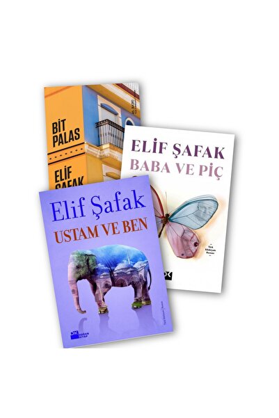 Doğan Kitap Bit Palas - Baba ve Piç - Ustam ve Ben Elif Şafak 3 lü Kitap Seti