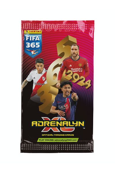 TOYFEST Panini Adrenalyn Fifa 365 - 2024 بطاقة التداول الرسمية للاعب كرة القدم (قطعة واحدة)