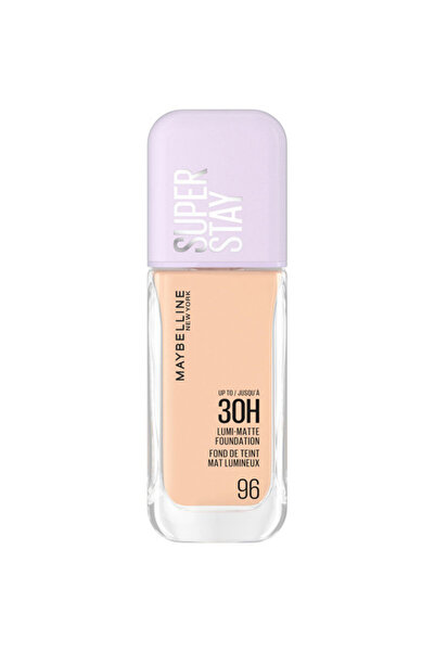 Maybelline New York كريم أساس سوبر ستاي لومي مات، تركيبة تدوم 30 ساعة، 96