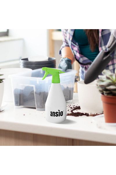 Ansio plant sprayer, plastic, white/green, 500 ml