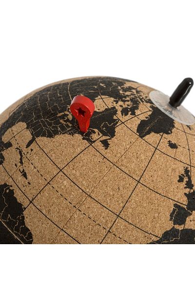 Atmosphera Créateur D'intérieur Διακοσμητική σφαίρα από φελλό με καρφίτσες σήμανσης, 19 εκ.