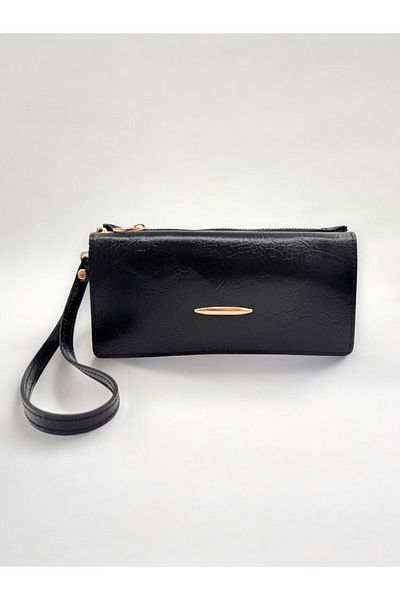 UCCELLO Hand Straped Zipper Detail Women's Wallet Hand Bag