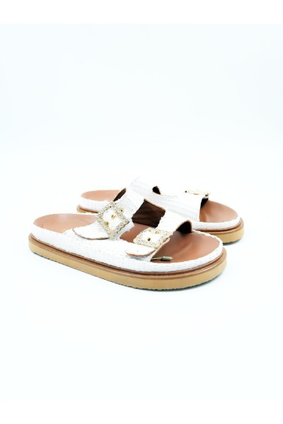 Tenau Women's Genuine Leather Slippers