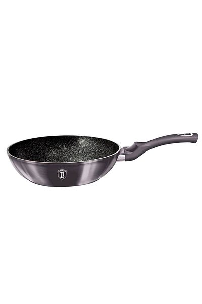 Berlinger Haus WOK pan with marble surface 28 cm Carbon PRO Line