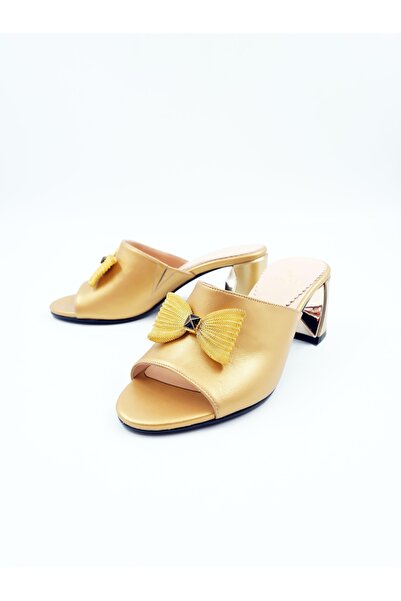 Tenau Papuci de damă din piele naturală