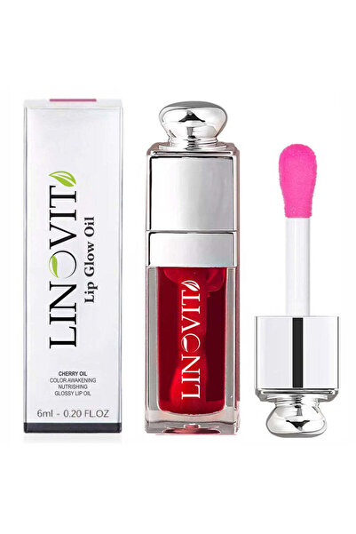 Linovit Ulei de buze cu ulei de cireșe dulci, 6ml, culoare 015 Cireșe