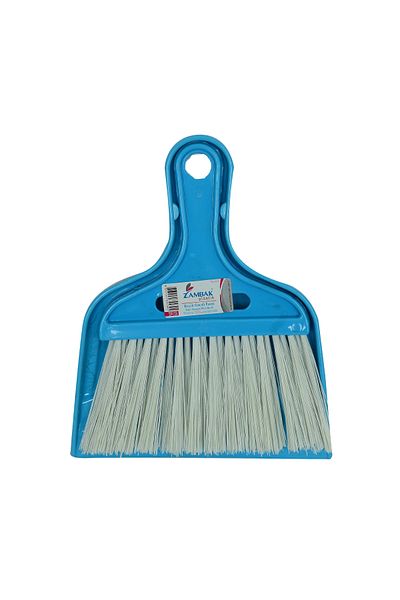 Zambak Plastic Small Brush Dustpan Mixed Color ZP-134