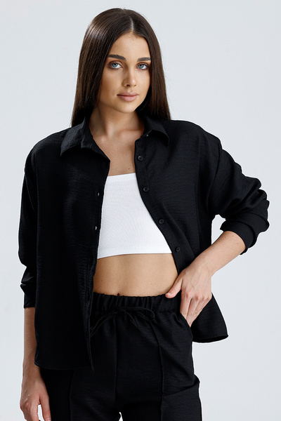 Sienza قميص نسائي من الكتان الفلامي - قميص صيفي مريح وفضفاض