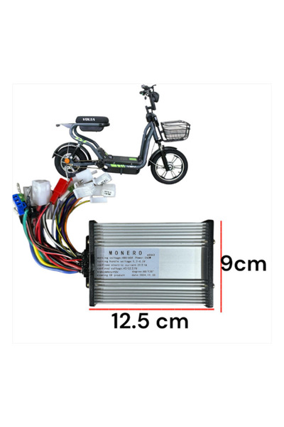 CTR Volta E-Bike 350W 48/60V Elektrikli Motor Beyin – MONERO Kontrol Ünitesi