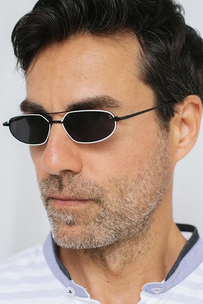 Bilge Karga Alwin Black White Black Men's Sunglasses