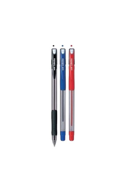 UNİ-BALL Uniball Lakubo Medium (1.0) Ballpen Blue-Red-Black (3 Pieces)