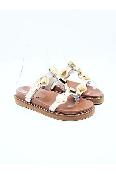 Tenau Women's Genuine Leather Slippers