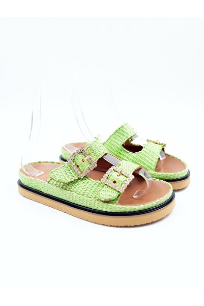 Tenau Papuci de damă din piele naturală