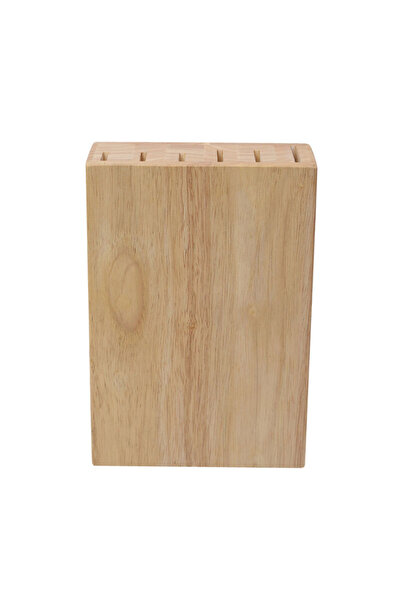 Bergner Wooden knife block TEKA 18x14x24 cm