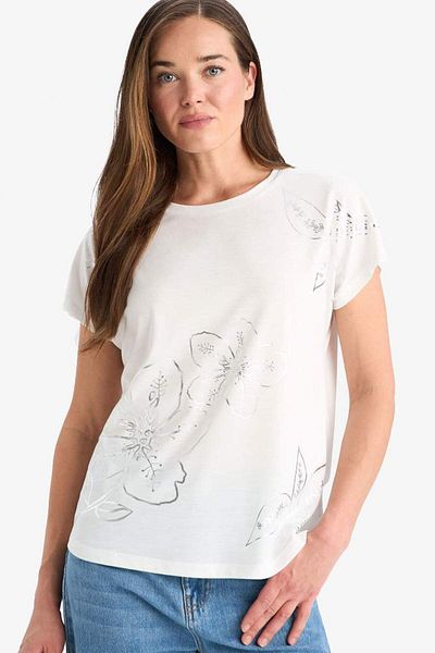 DeFacto New Season Regular Fit Crew Neck Printed Short Sleeve T-Shirt
