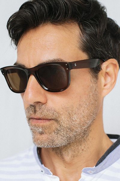 Bilge Karga Belen Brown Men's Sunglasses