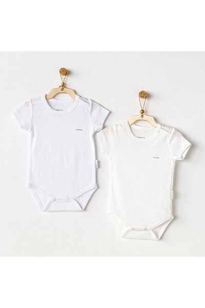 andywawa Baby 2 Pack Bady Ecru