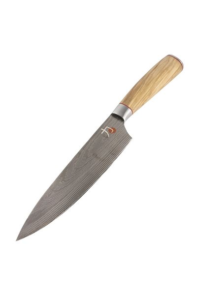 MasterPro TETSU chef's knife 20 cm wood stainless steel