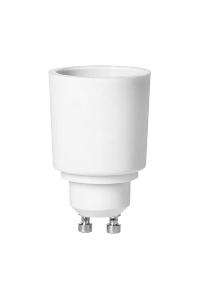 Virone Adaptor soclu bec GU10 la E27 VIRONE LH/GU10/E27-23, alb