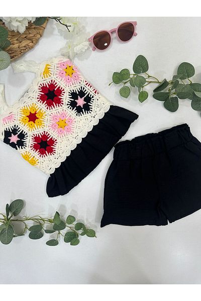 ChibuumKids GIRL'S SHORTS SET