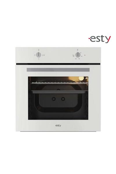 Esty İkili Beyaz Cam Ankastre Set (ACO5335W01 - AEF6601W04)