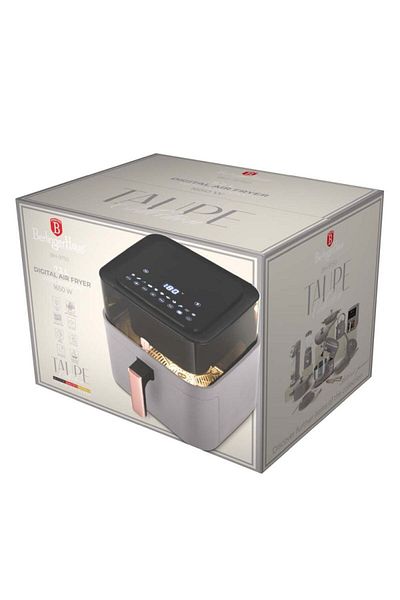 Berlinger Haus Friteuză digitală cu aer cald 7,2 l Colecția Taupe